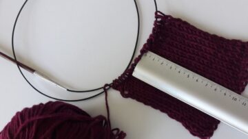 Longueur de fil et nœuds couture manuelle